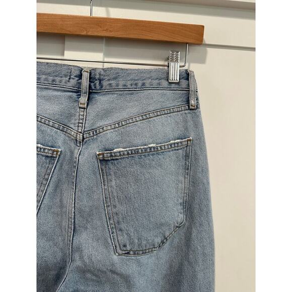 AGOLDE 90’s Straight Distressed Jeans Size 25 - Picture 7 of 9